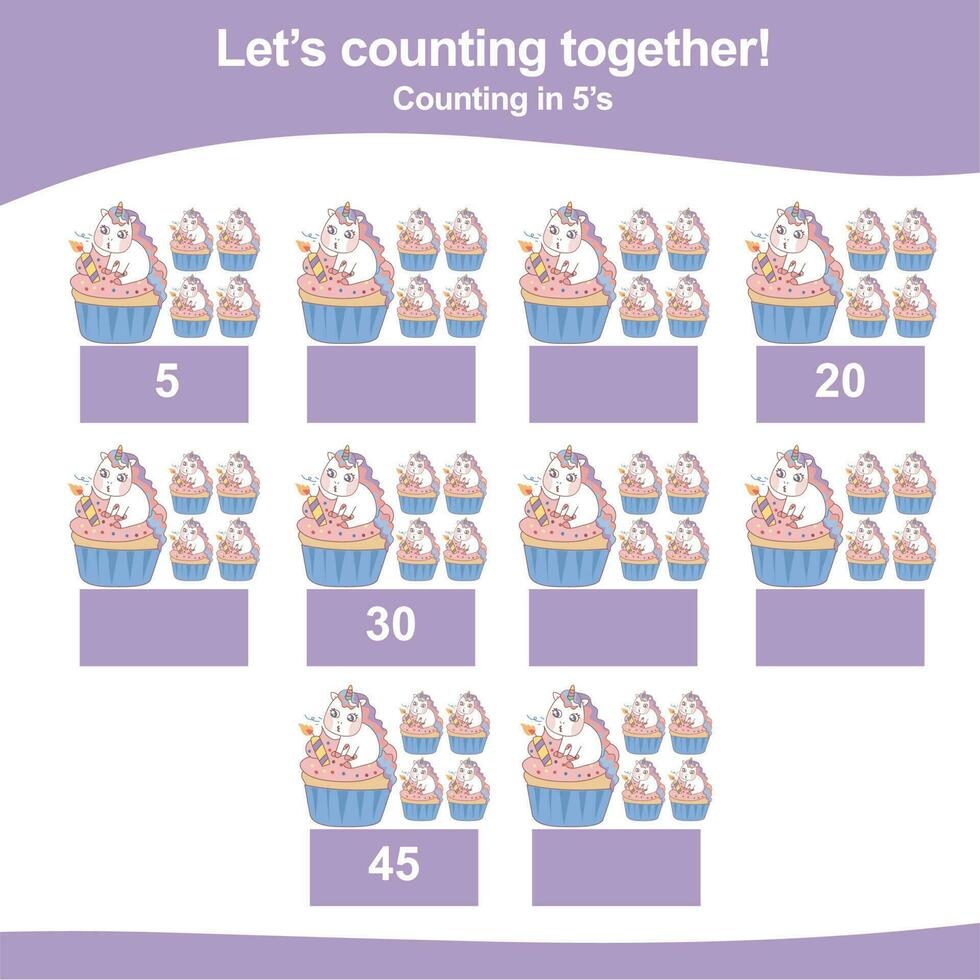 Mathematic counting worksheet. Math activity, count and write the ...