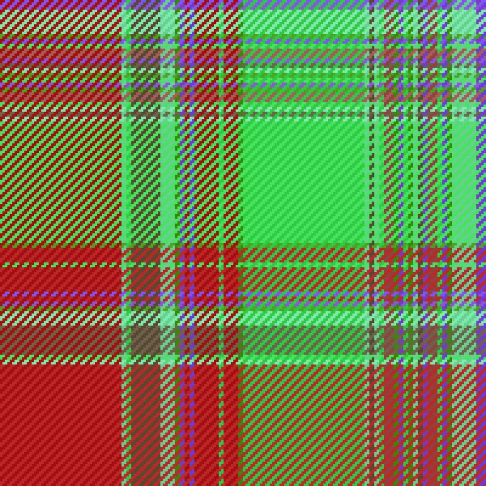 Plaid background check. Vector pattern tartan. Fabric seamless texture textile.