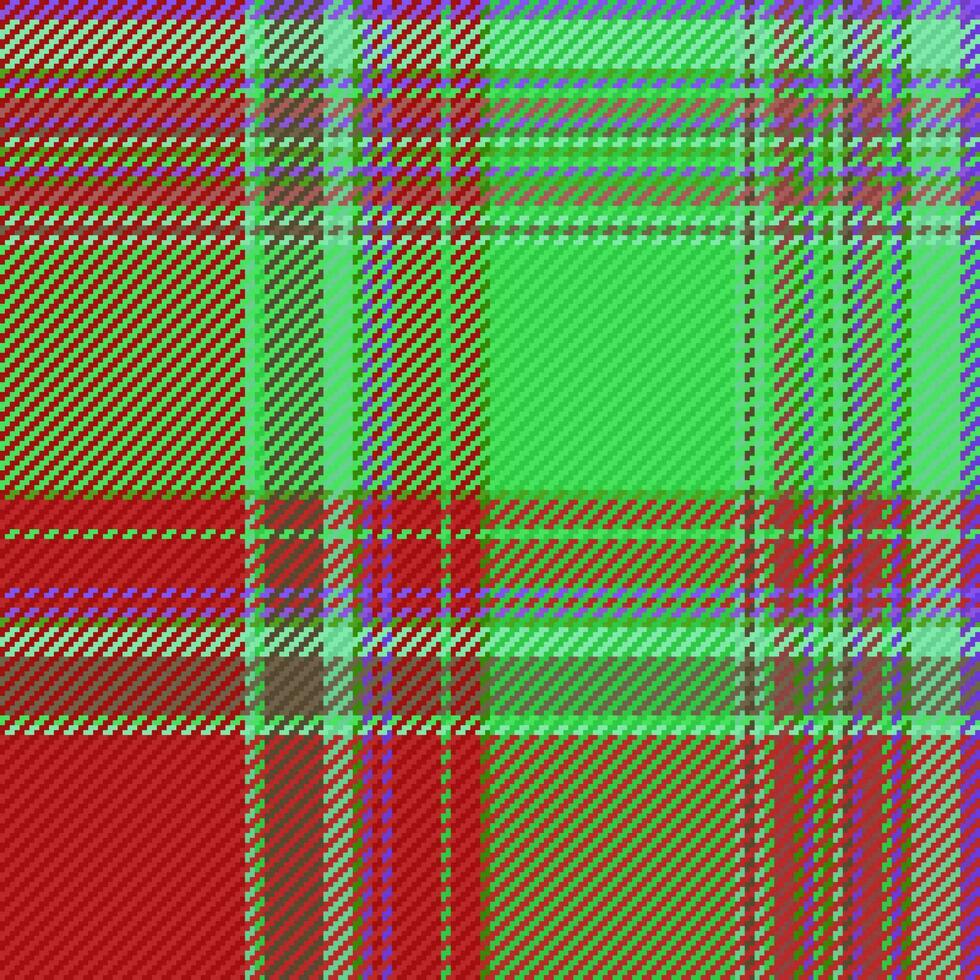 Plaid background check. Vector pattern tartan. Fabric seamless texture textile.