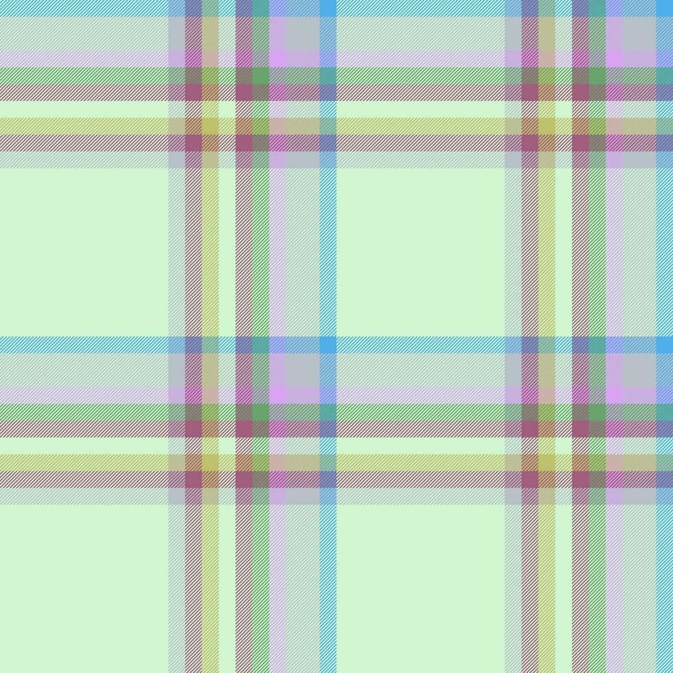 Vector pattern textile. Plaid texture tartan. Fabric seamless check background.