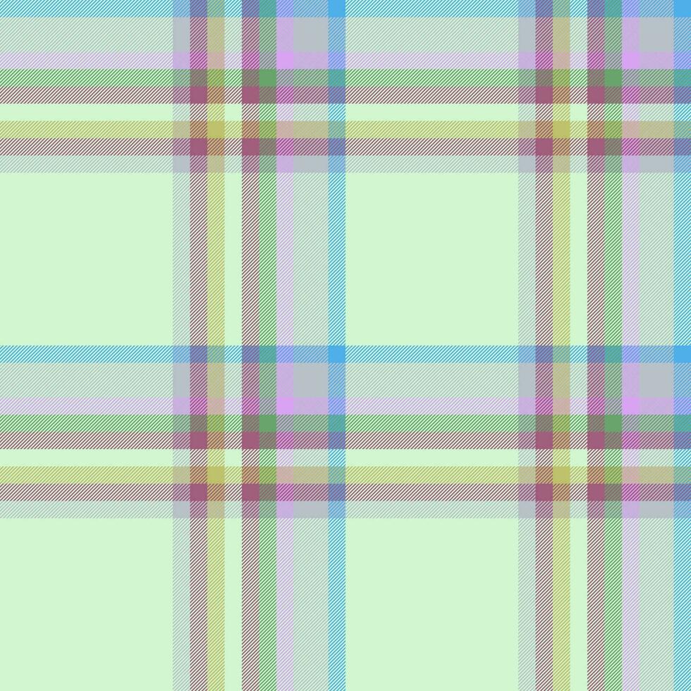 Vector pattern textile. Plaid texture tartan. Fabric seamless check background.