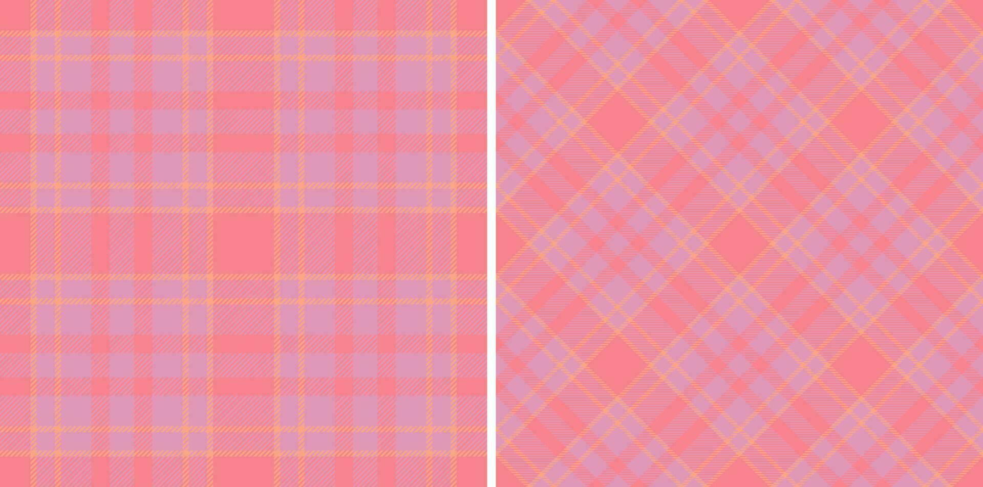 Textile plaid fabric. Check tartan vector. Texture pattern seamless background. vector