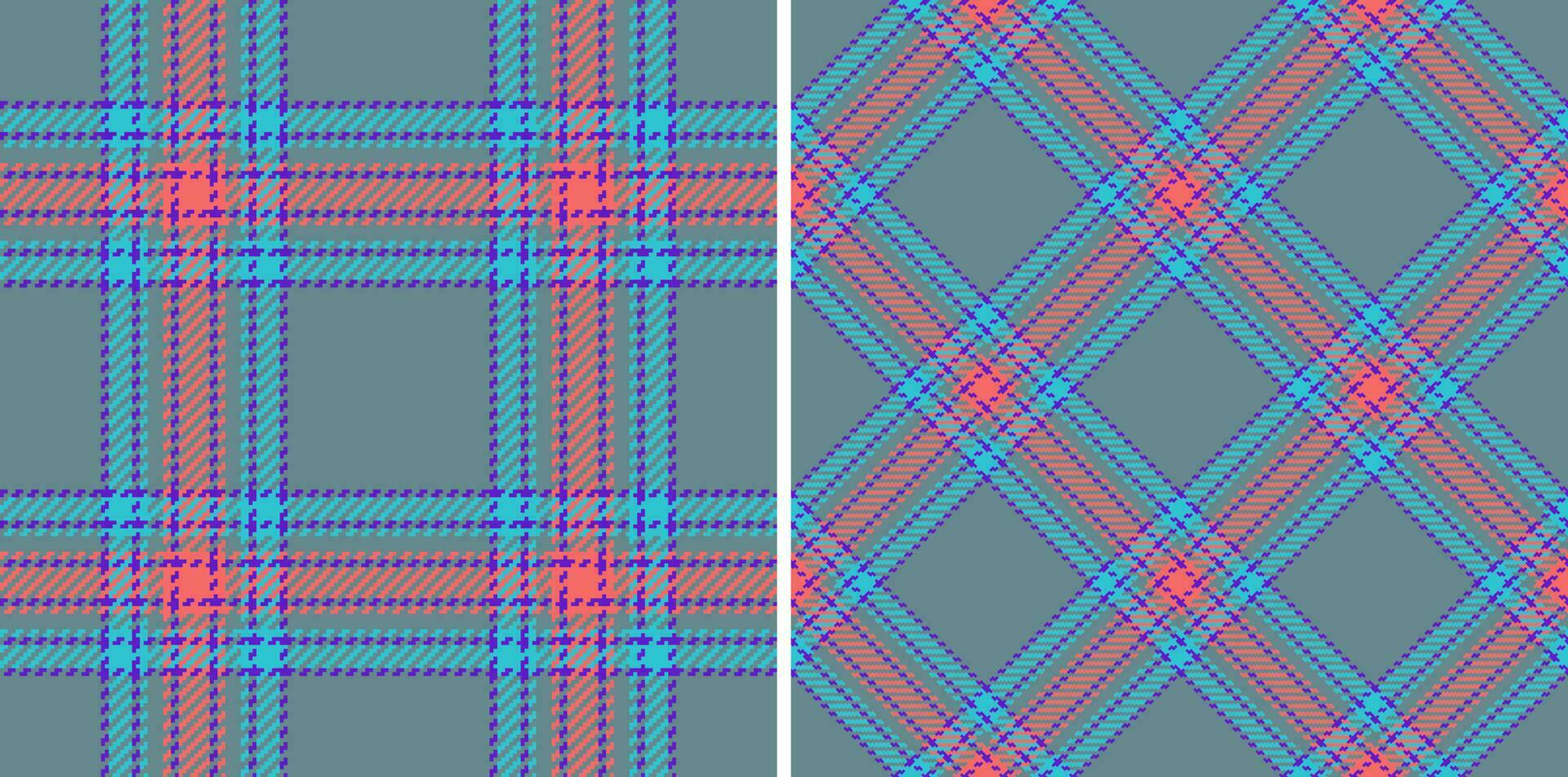 Background tartan seamless. Vector check pattern. Textile texture fabric plaid.