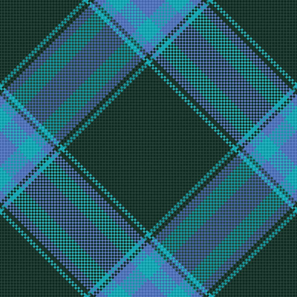 Pattern texture fabric. Background vector check. Plaid tartan seamless textile.