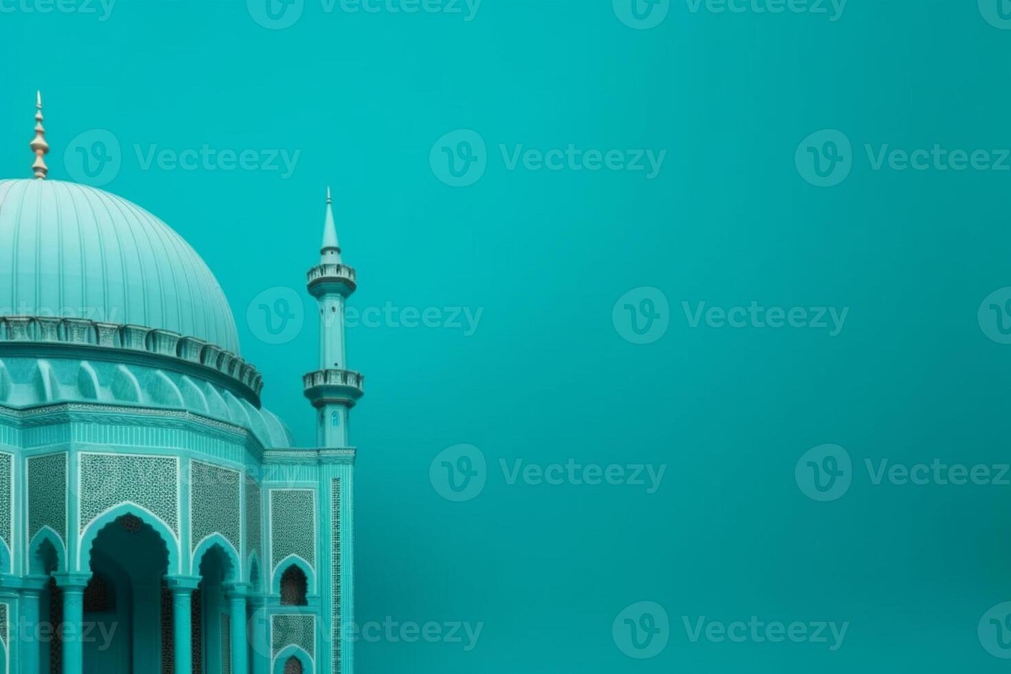 A mosque with a beautiful background photo