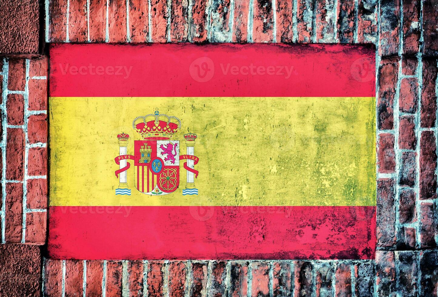 Spain flag background photo
