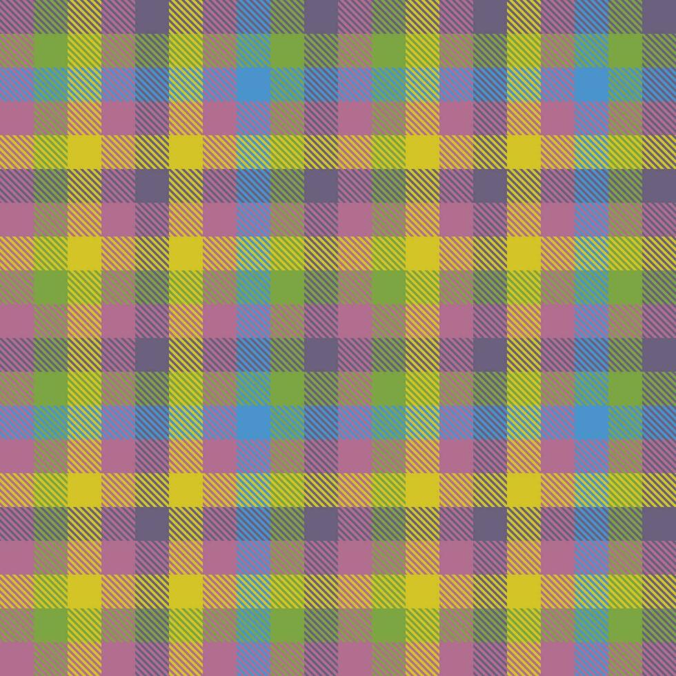 Tartan plaid textile. Vector texture fabric. Background pattern seamless check.