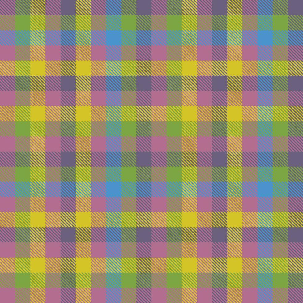 Tartan plaid textile. Vector texture fabric. Background pattern seamless check.