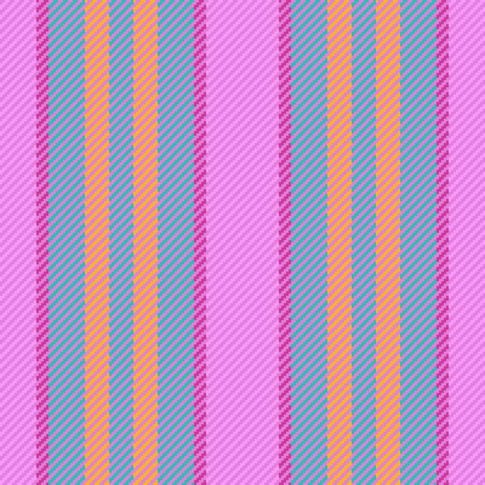 textura antecedentes modelo. raya tela vector. textil vertical líneas sin costura. vector