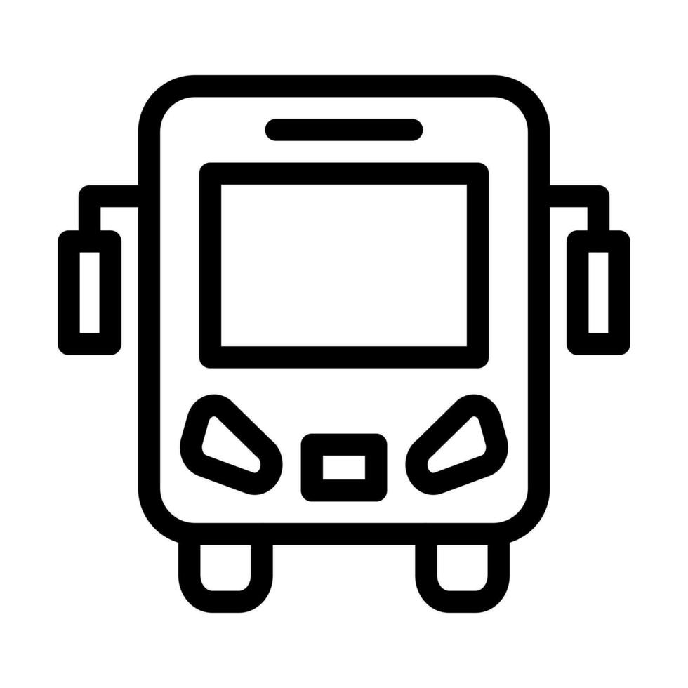 Bus Icon Design vector