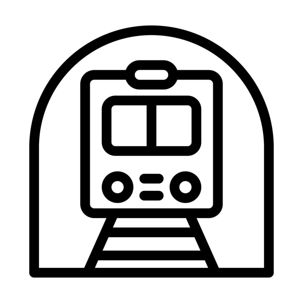 Subway Icon Design vector