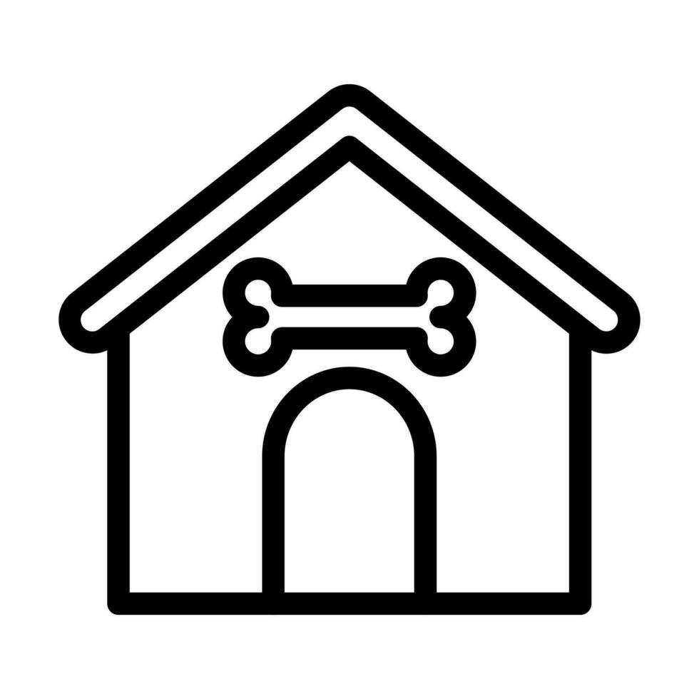 Dog House Icon Design vector