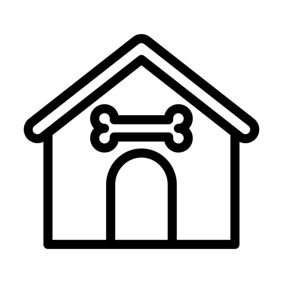 Dog House Icon Design vector