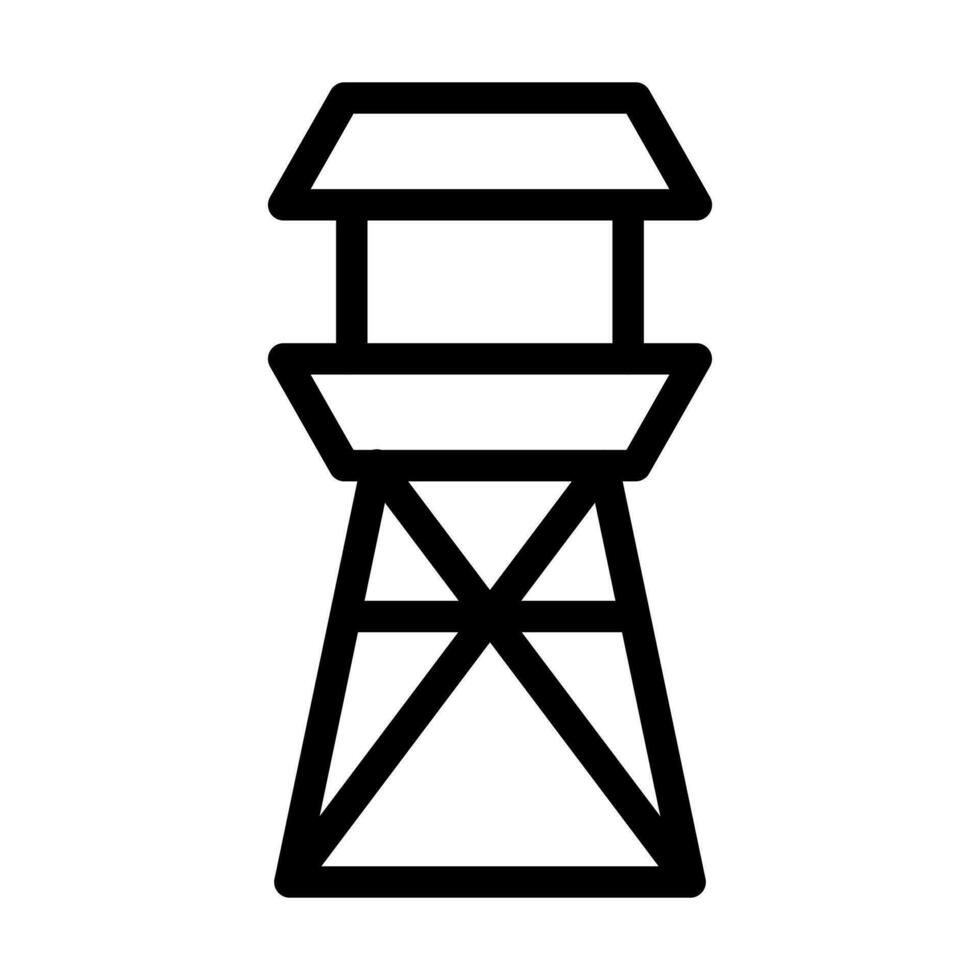 diseño de icono de faro vector