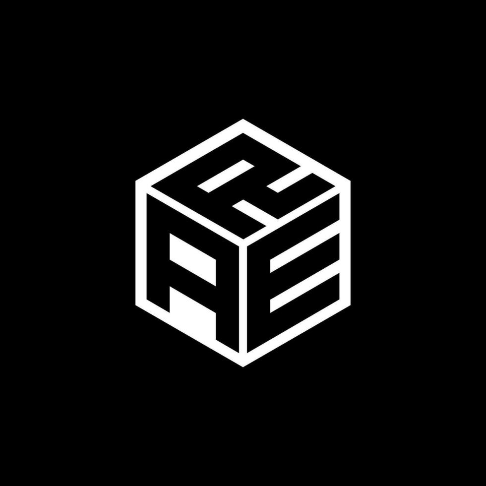 AER letter logo design in illustration. Vector logo, calligraphy designs for logo, Poster, Invitation, etc.