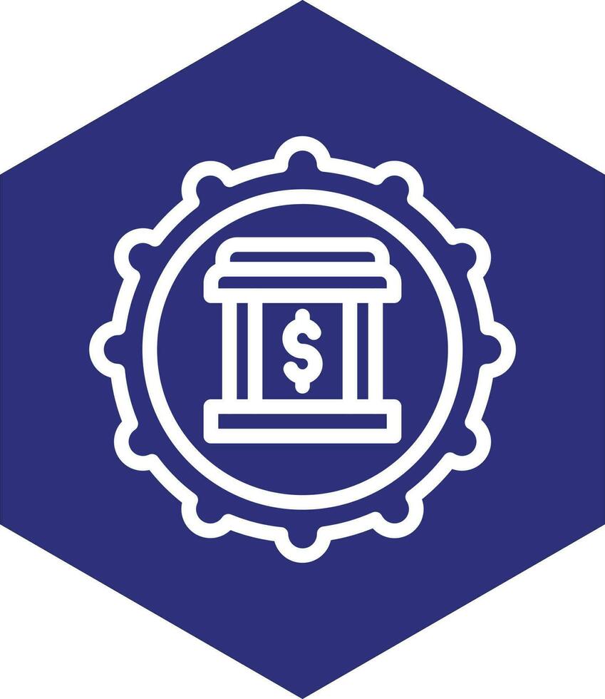 Banking System Vector Icon Design