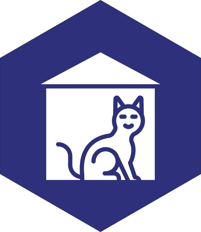 Pet House Vector Icon design