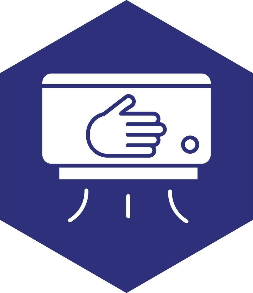 Hand Dryer Vector Icon design