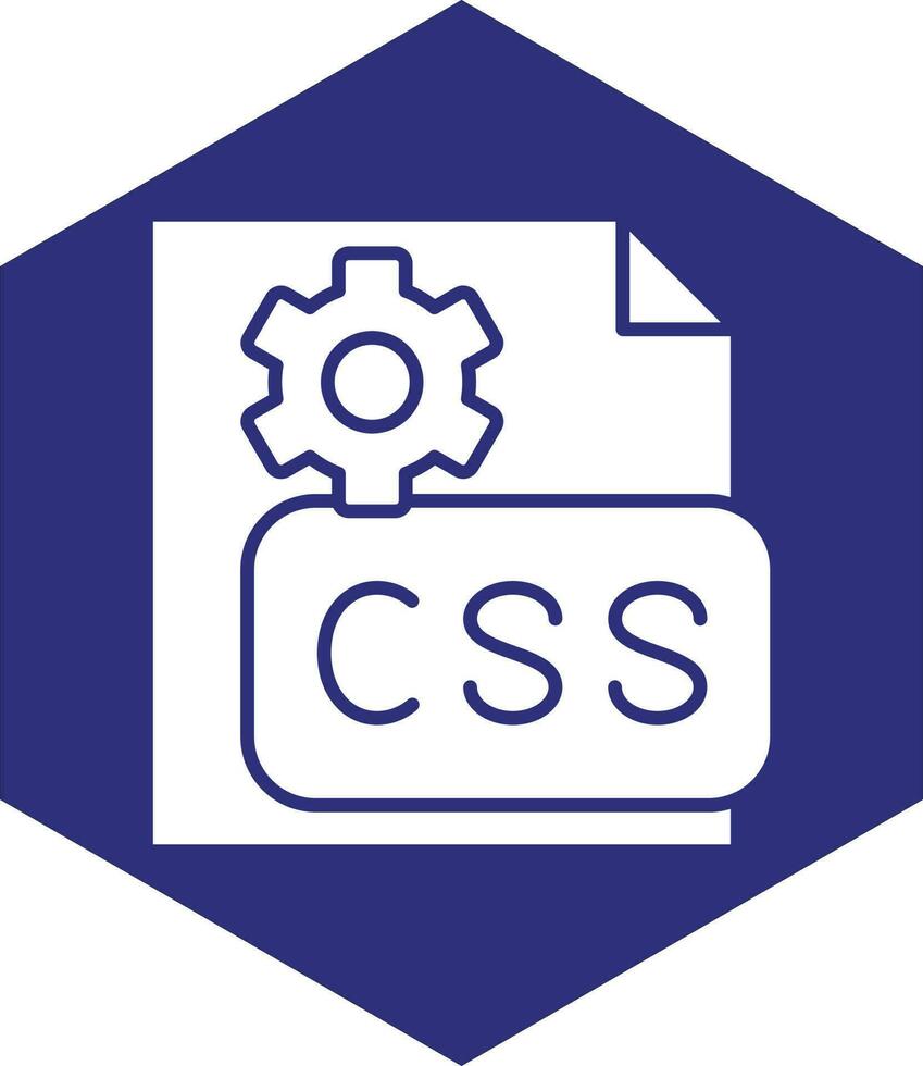 CSS Code Vector Icon design