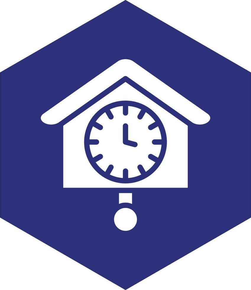 Cuckoo Clock Vector Icon design