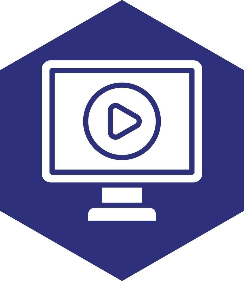 Video Tutorial Vector Icon design