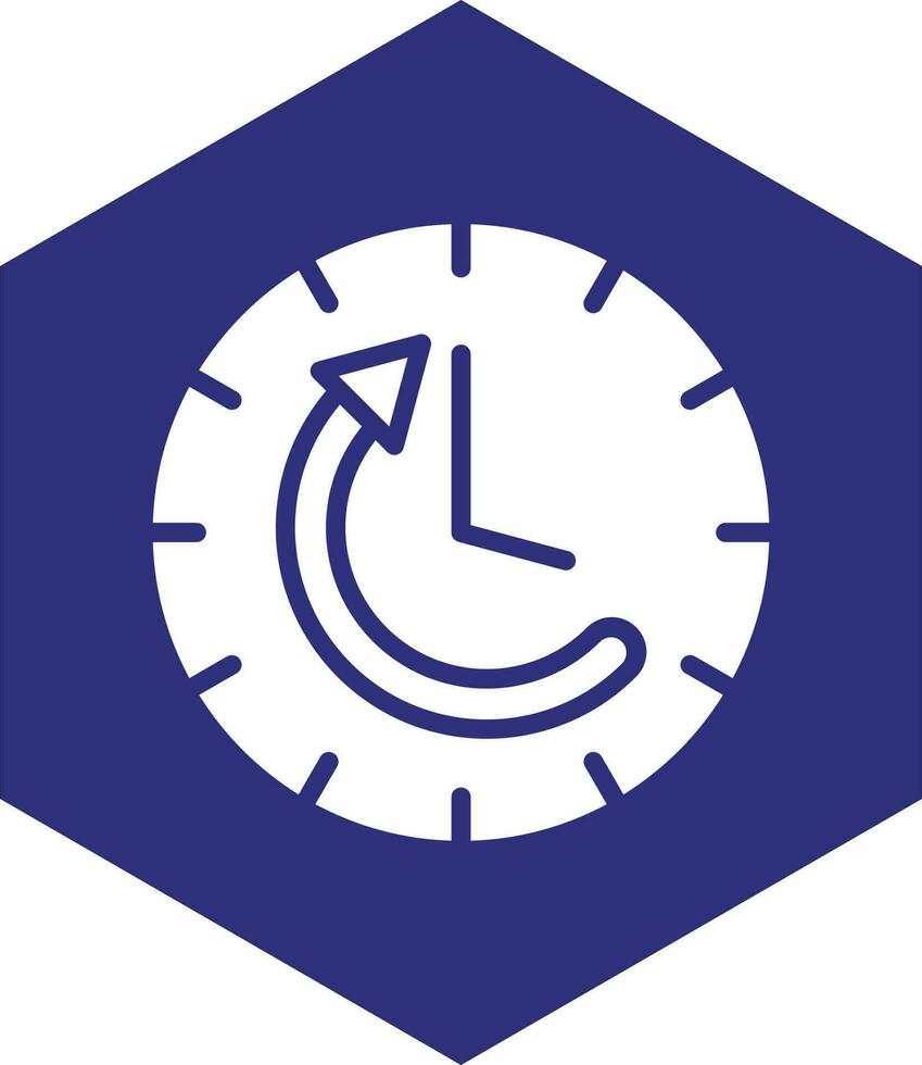 Time Loop Vector Icon design