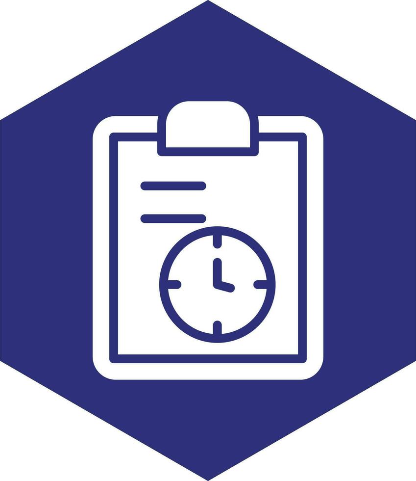 Tasks Schedule Vector Icon design