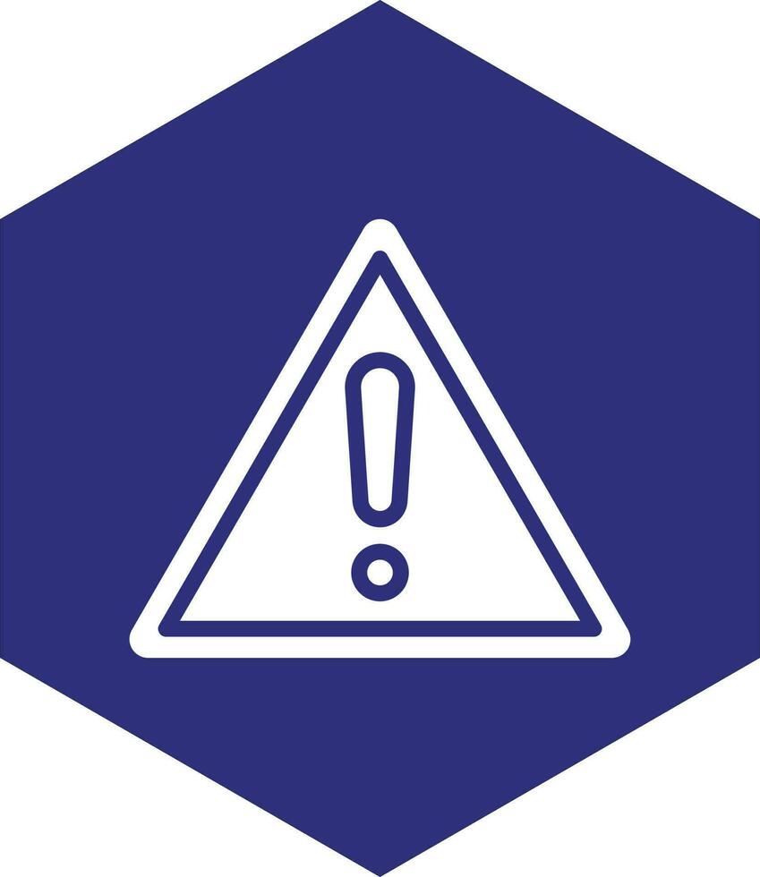 Danger Sign Vector Icon design