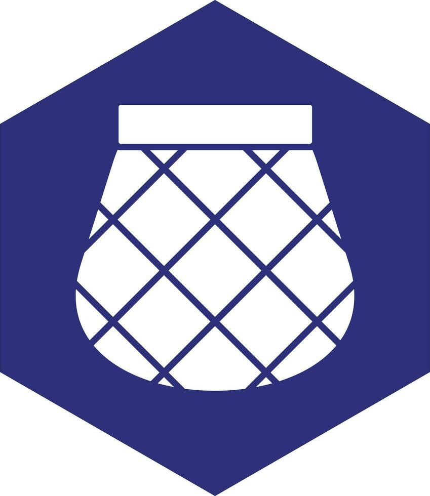 Fish Net Vector Icon design