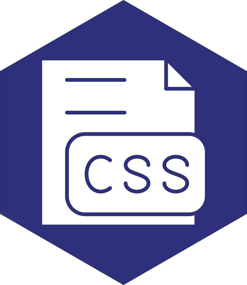 CSS File Vector Icon design