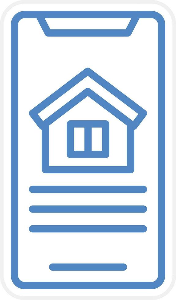 House App Vector Icon Style