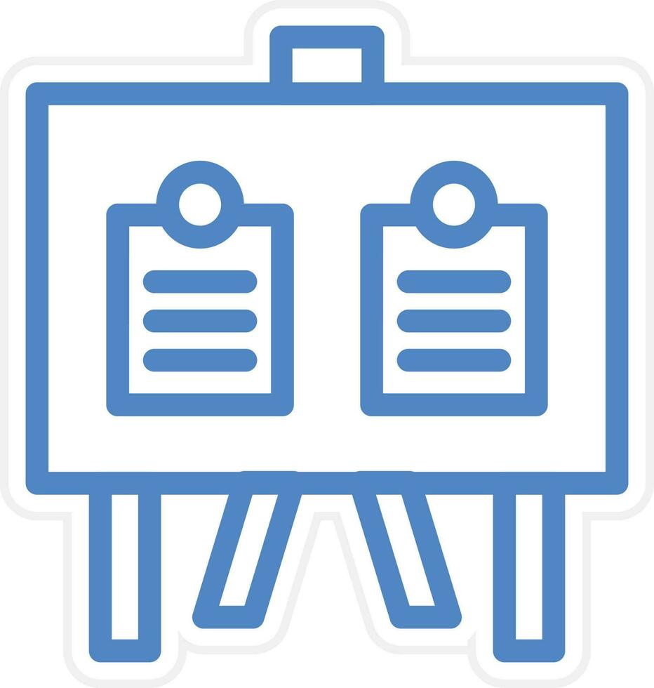 Sticky Note Vector Icon Style