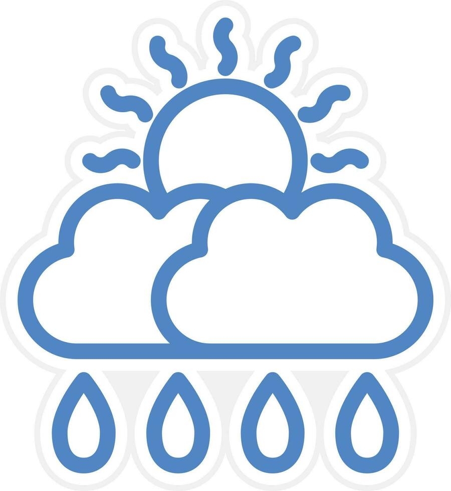 Drizzle Vector Icon Style