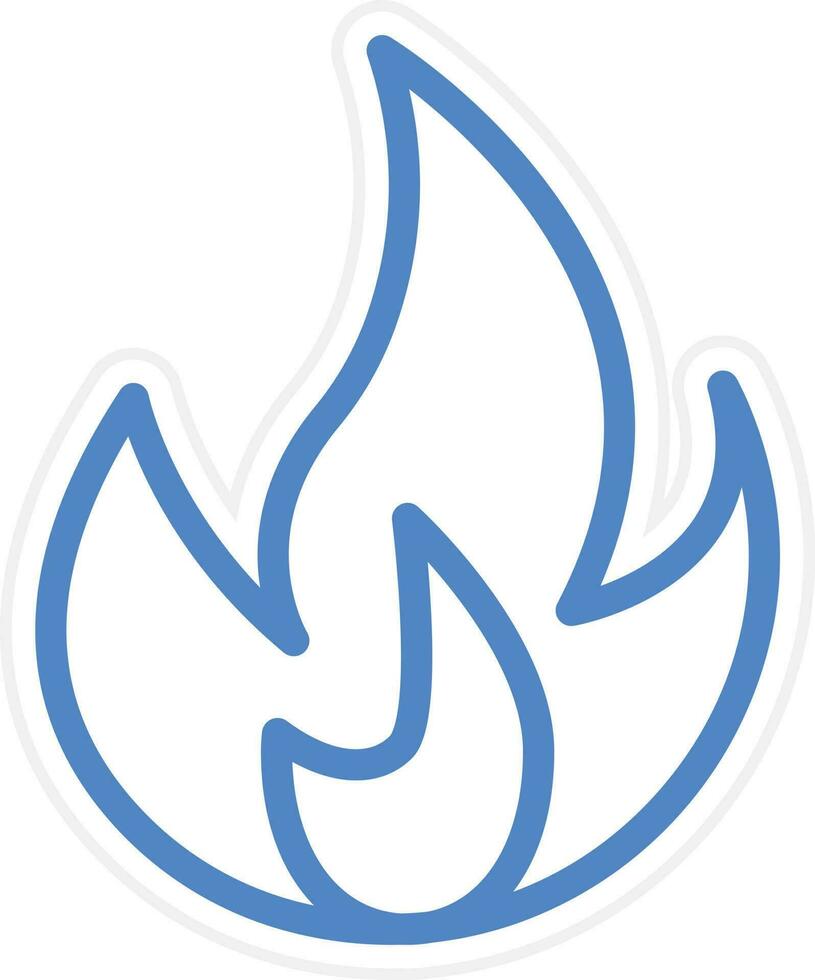 Fire Vector Icon Style