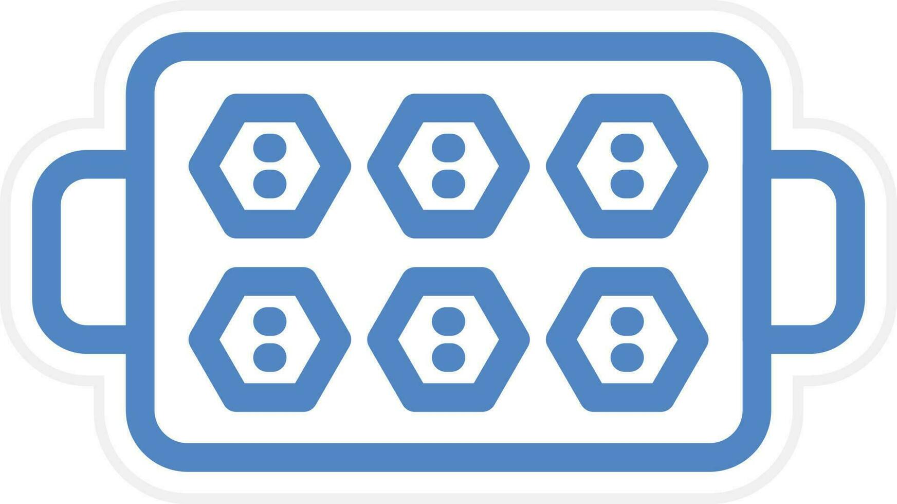 Baking Tray Vector Icon Style