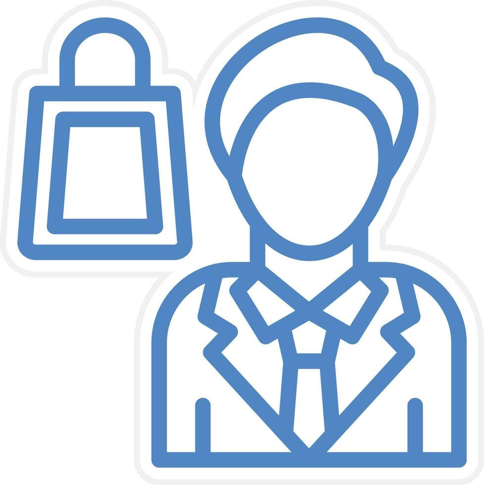 Customer Vector Icon Style