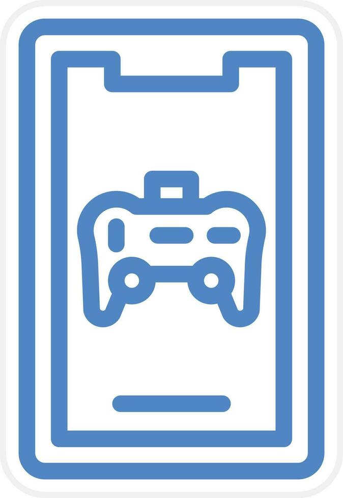 Mobile Game Vector Icon Style