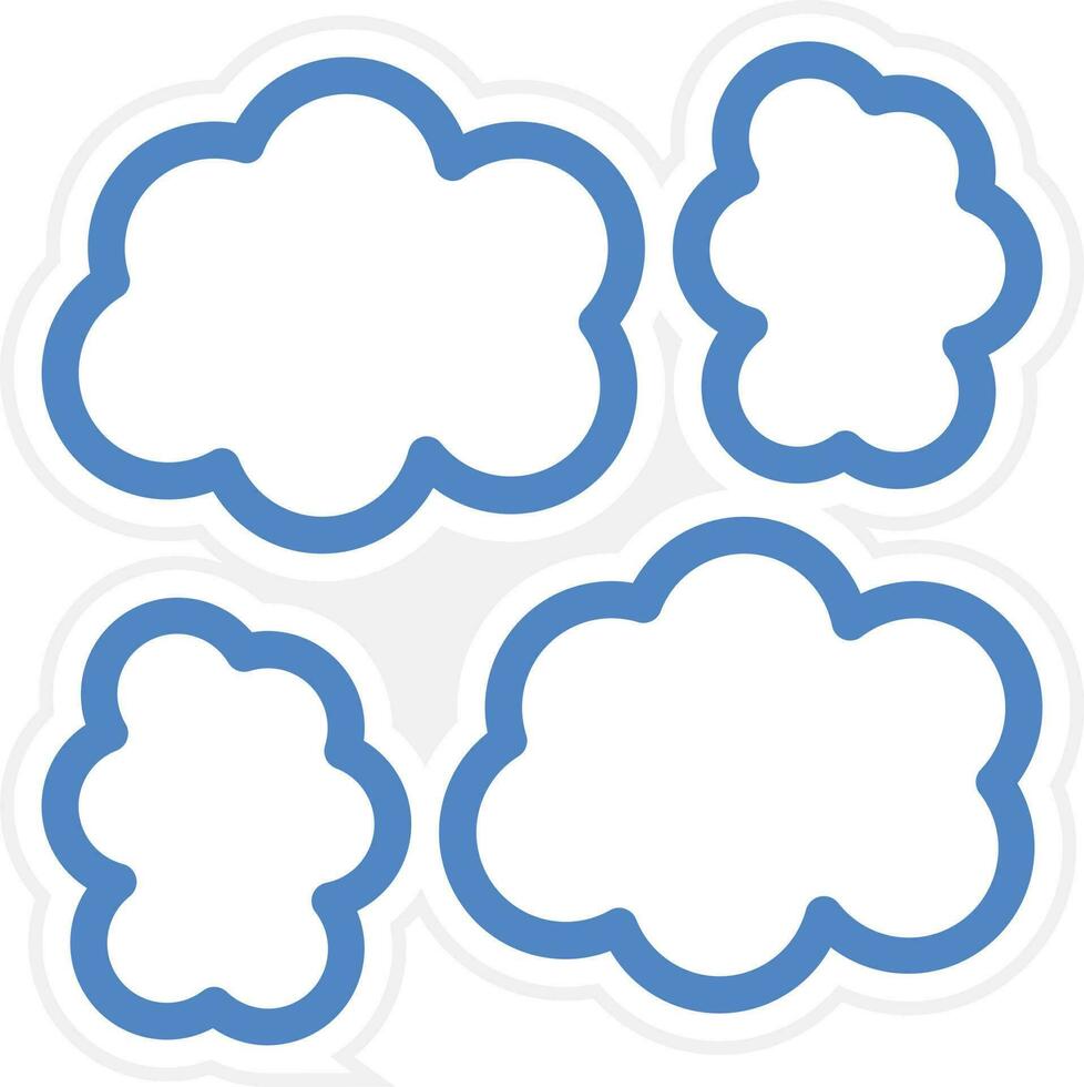 Smog Vector Icon Style
