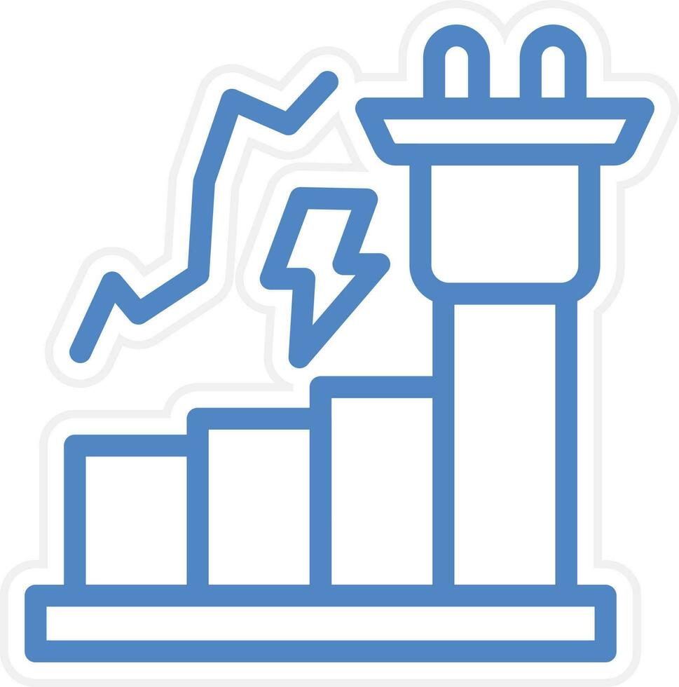 Energy Consumption Vector Icon Style