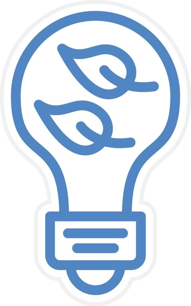 Energy Saving Vector Icon Style