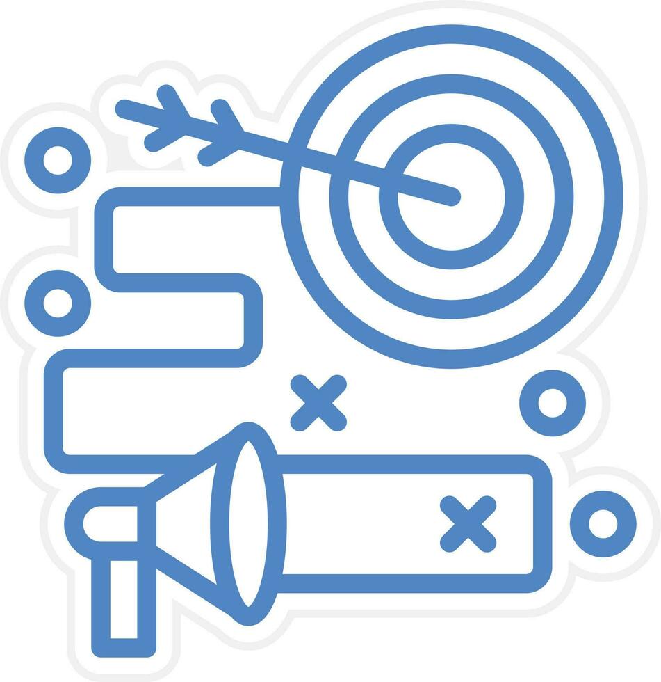 Marketing Strategy Vector Icon Style