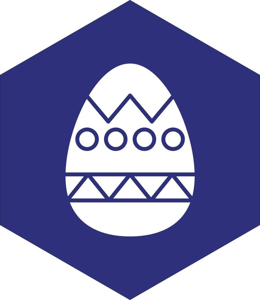 Easter Egg Vector Icon design