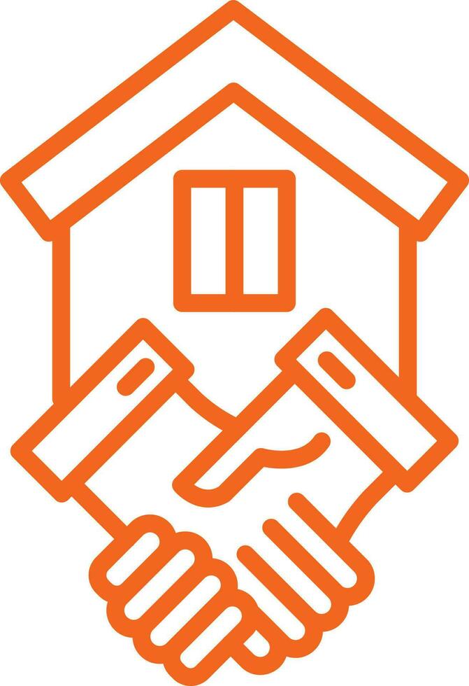 House Deal Vector Icon Design