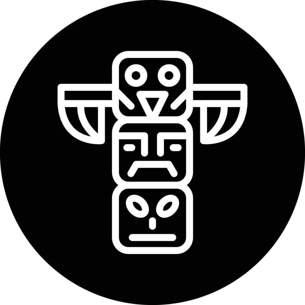 Totem Vector Icon Design