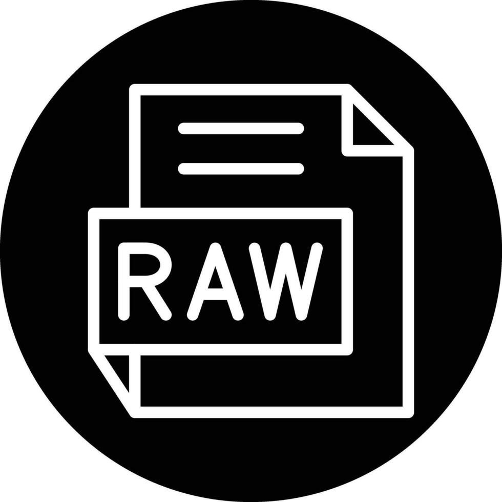 RAW Vector Icon Design