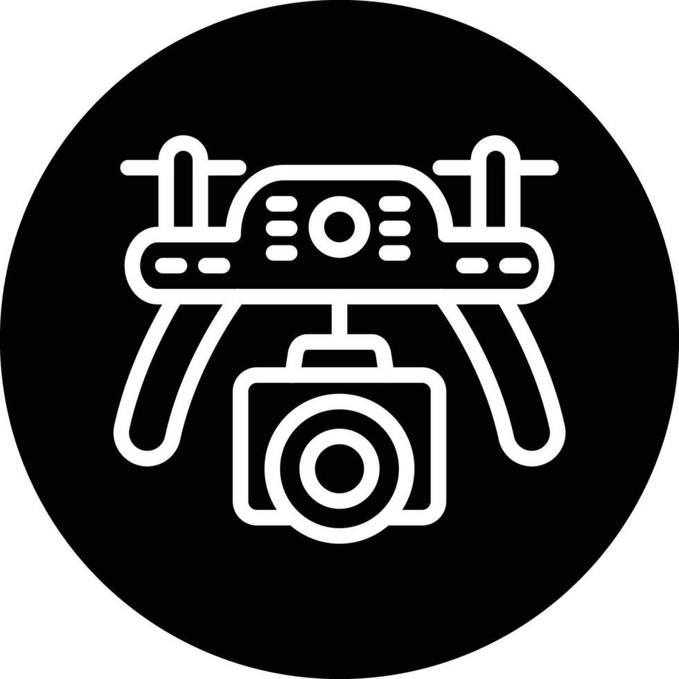 Drone Vector Icon Design