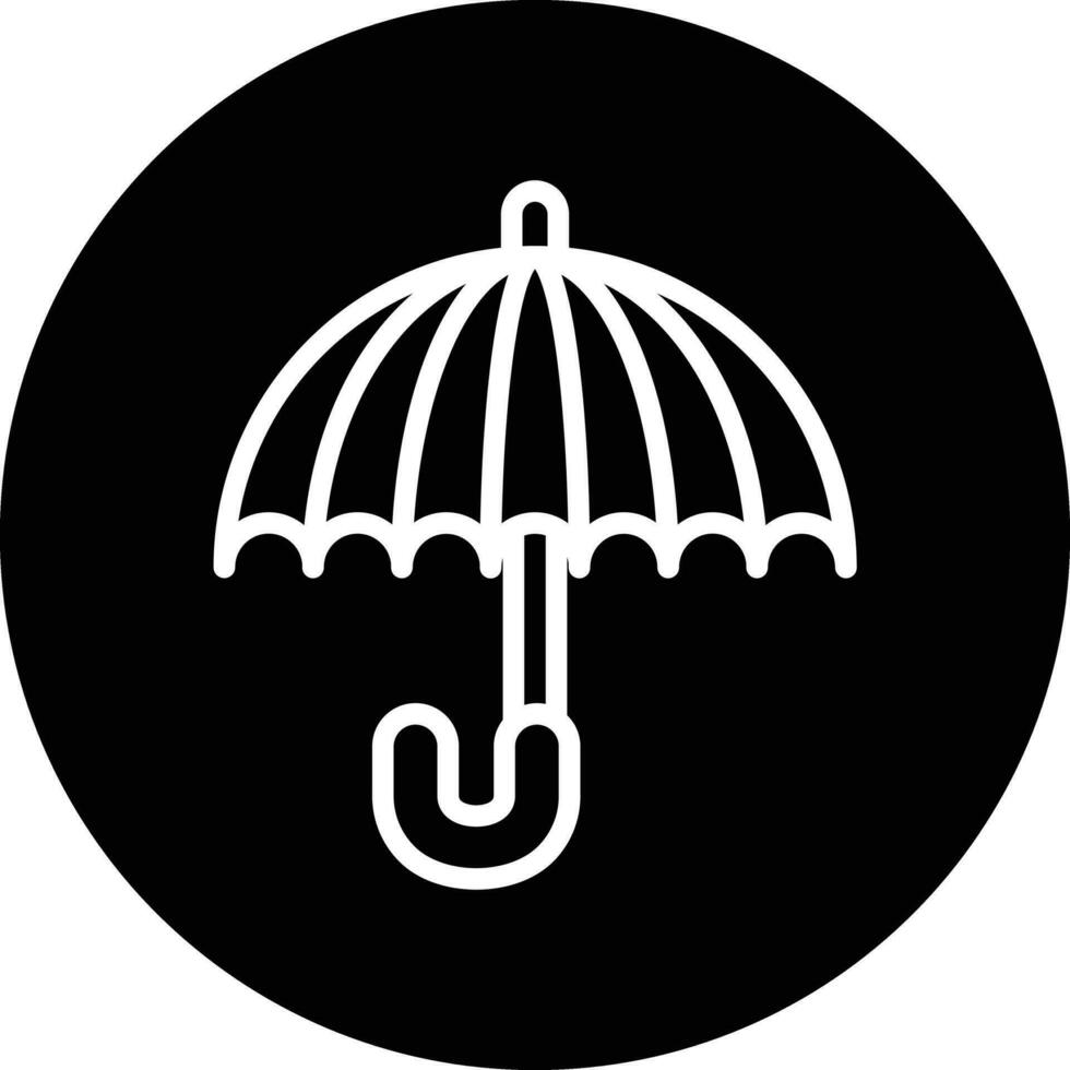 Umbrella Vector Icon Design