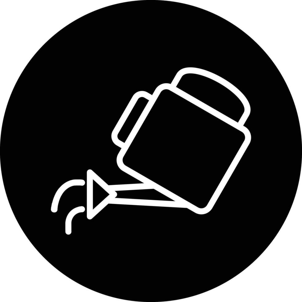 Watering Can Vector Icon Design