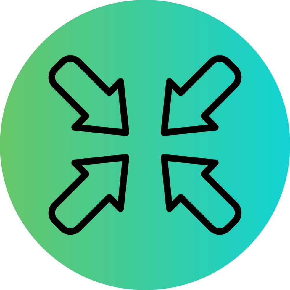 Minimize Vector Icon Design