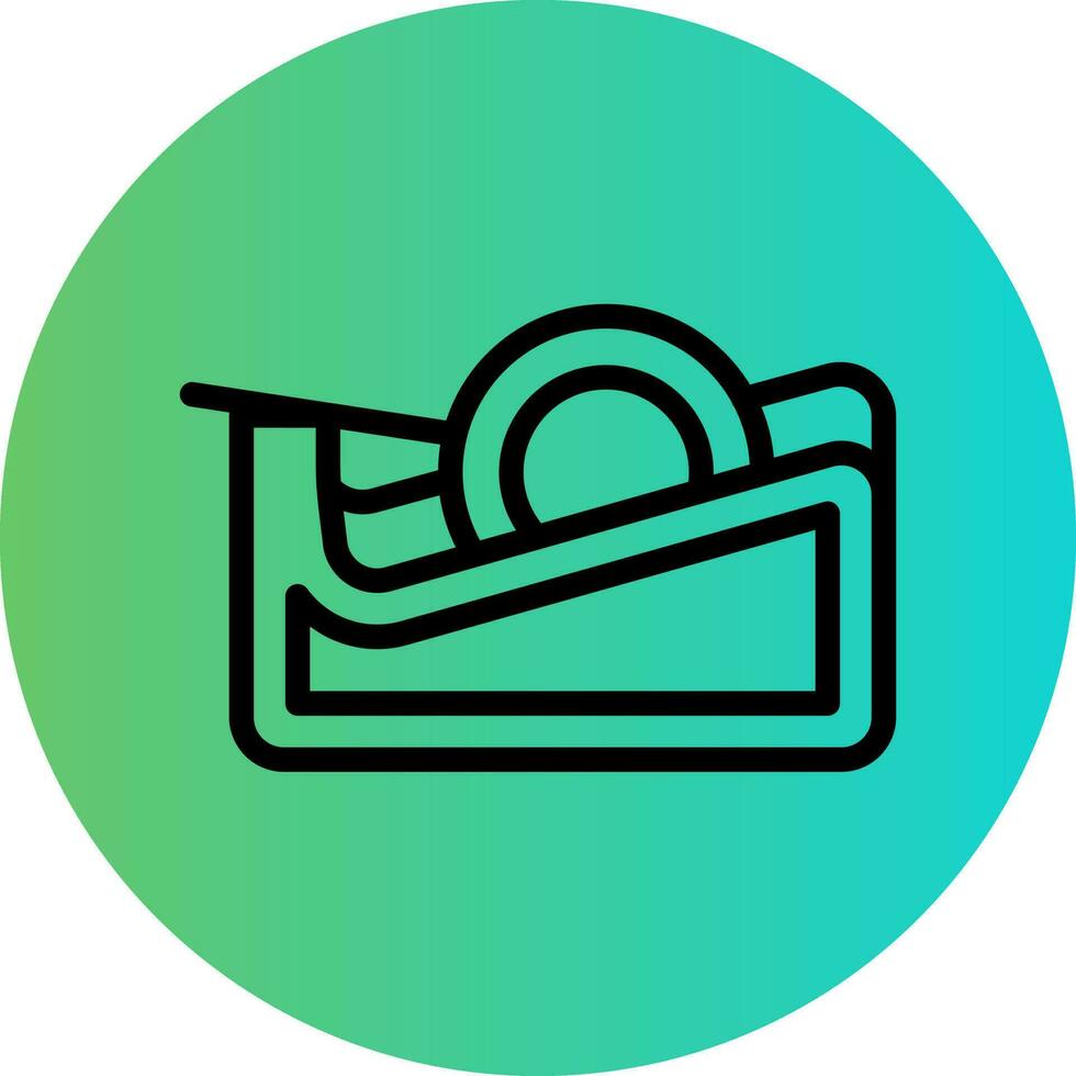 Scotch Tape Vector Icon Design
